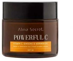 „Alma Secret Powerful C senėjimą stabdantis šviestuvas Moringa Spf30 50ml