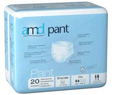"Amd Absorbent" kelnaičių įklotas didelis dydis 40U