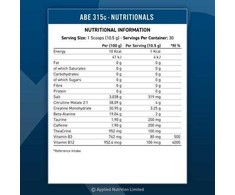 Applied Nutrition ABE 375 g Ultimate Pre-workout : Skonis - Braškinis Mojito