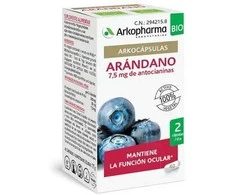 Arkopharma Arkocapsulas Bilberry Bio 40 kapsulių