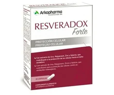 Arkopharma Arkoadvance Resveradox Forte 50mg maisto papildas RESVERATROLIS 30 vnt kapsulių