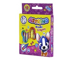Astra kreidelės 12 spalvų