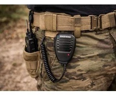 Ausinės Baofeng mikrofonas-garsiakalbis su mygtuku, skirtas bf-888 radijo ryšio aparatams