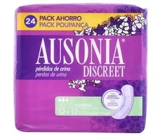 "Ausonia Discreet Normal" higieniniai įklotai 24 vnt