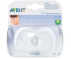 Philips "Avent 2 Mini" silikoniniai spenelių skydeliai
