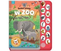 Aksjomat Axiom Knyga su garsais ir eilėraščiais „Aš klausau ir mokausi. Zoologijos sode“
