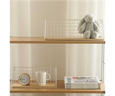 Baldų aksesuaras Sieninė lentyna 25 cm - Balta