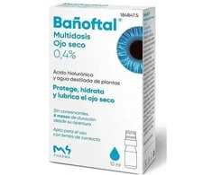 "Bañoftal" sausų akių lašai 10ml