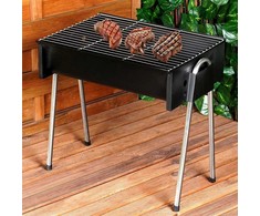 BBQ Anglinis grilis Kompaktiškas nešiojamas 48x33x46 cm