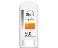 "Be+ Skinprotect Stick Scars Sensitive Areas Spf50+" kremas lazdelė jautrioms kūno ir veido vietoms su spf50+ 8ml