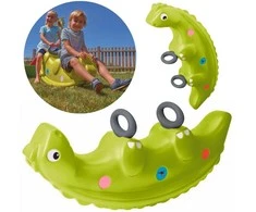 BIG Bujak Dino sūpynės dvikryptės su UV filtru, 3 sėdimos vietos