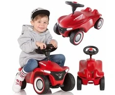 BIG Vaikiškas automobiliukas Bobby Car Neo Raudonas - ergonomiškas, tvirtas