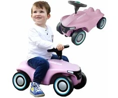 BIG Vaikiškas Pchacz Big Bobby Car Neo Rožinė