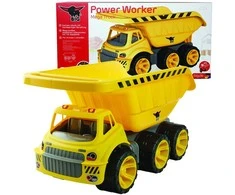 BIG Žaislas Sunkvežimis Power Worker 65 cm Geltonas