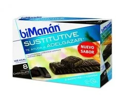 Bimanán Beslim Barritas Chocolate Intenso 10uds