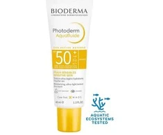 ioderma Photoderm Aquafluide apsauginis kremas nuo saulės visų tipų odai, SPF50+, 40 ml