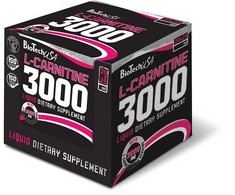L-karnitinas skystoje formoje BioTechUSA 3000 mg, 20 x 25 ml