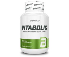 BioTech Maisto papildai Vitabolic 30 Tabs. Multivitaminų ir mineralų kompleksas