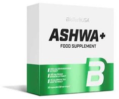 BioTech Maisto Papildas Ashwa+ 30 Kapsulių
