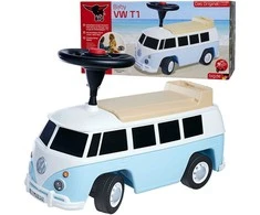 Mėlyna „Big VW T1 Mėlyna Kamper Volkswagen Van“