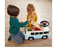 Mėlyna „Big VW T1 Mėlyna Kamper Volkswagen Van“