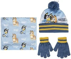 CERDÁ Bluey Boy žieminis kepurės ir pirštinių komplektas