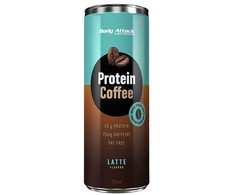 Body Attack Baltymų Kava Cafe Latte 250ml (12 vnt.)