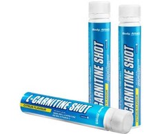 Body Attack L-Carnitino Šotai 20x25ml - Citrus
