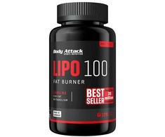 Body Attack Lipo 100 Kapsulės 120vnt