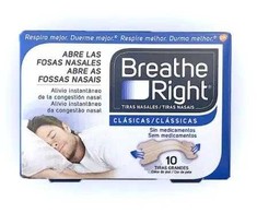 Breathe Right Nasal Strips Large Size nosies juostelės 10 vnt