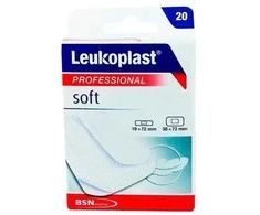 Bsn Medical Leukoplasr Pro Soft 19mx72mm pleistrai 20vnt