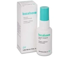 Laboratorios Vinas Bucalsone dirbtinių seilių purškalas 50ml
