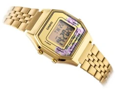 CASIO Moteriškas Laikrodis LA680WGA-4C Auksinis