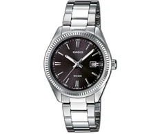 CASIO Moteriškas laikrodis LTP-1302D 1A1 Sidabrinis