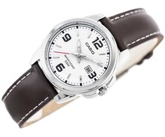 CASIO Moteriškas laikrodis LTP-1314L 7AV - MIYOTA mechanizmas, odinis dirželis