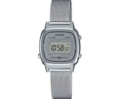 Casio Moteriškas Laikrodis Retro Vintage LA670WEM-7DF - Sidabrinis