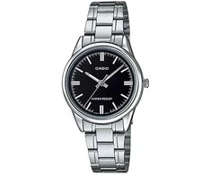 CASIO Moters Laikrodis LTP-V005D-1A Juodas Ciferblatas