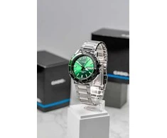 Casio Vyriškas Laikrodis MTD-125D-3A Žalias Ciferblatas