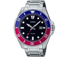 Casio Vyrų Laikrodis MDV-107D-1A3 (su dėžute) - Nerūdijančio plieno, 200m vandeniui