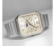 CASIO Vyrų Laikrodis MTP-M305D-9A - Rožinė Aukso Ciferblatas, Nerūdijančio Plieno