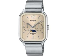 CASIO Vyrų Laikrodis MTP-M305D-9A - Rožinė Aukso Ciferblatas, Nerūdijančio Plieno