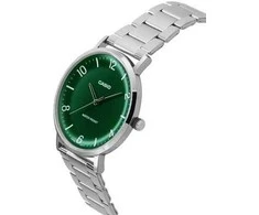CASIO Vyrų Laikrodis MTP-VT03D-3B Žalias Ciferblatas