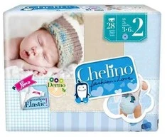 "Chelino Fashion-Love" sauskelnės T-2 28 vienetai