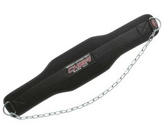 Chiba Dipping Belt 40890 - Patvarus nailono juostas su nerūdijančio plieno grandine