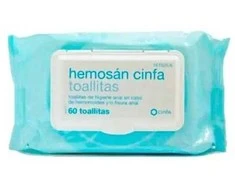 Cinfa Hemosán servetėlės 60 vienetų