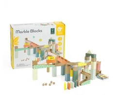 CLASSIC WORLD Mediniai Blokai Marmuro Takas 3+