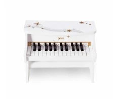 Classic World Medinis Pianinas Vaikams su Mokymosi Knyga
