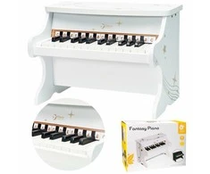 Classic World Medinis Pianinas Vaikams su Mokymosi Knyga