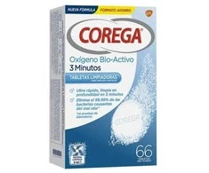 "Corega Active Oxygen" 3 minutės 66 tabletės