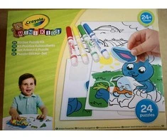 Crayola: Mini vaikai - mano pirmasis „Puzzo“ rinkinys - lipdukai